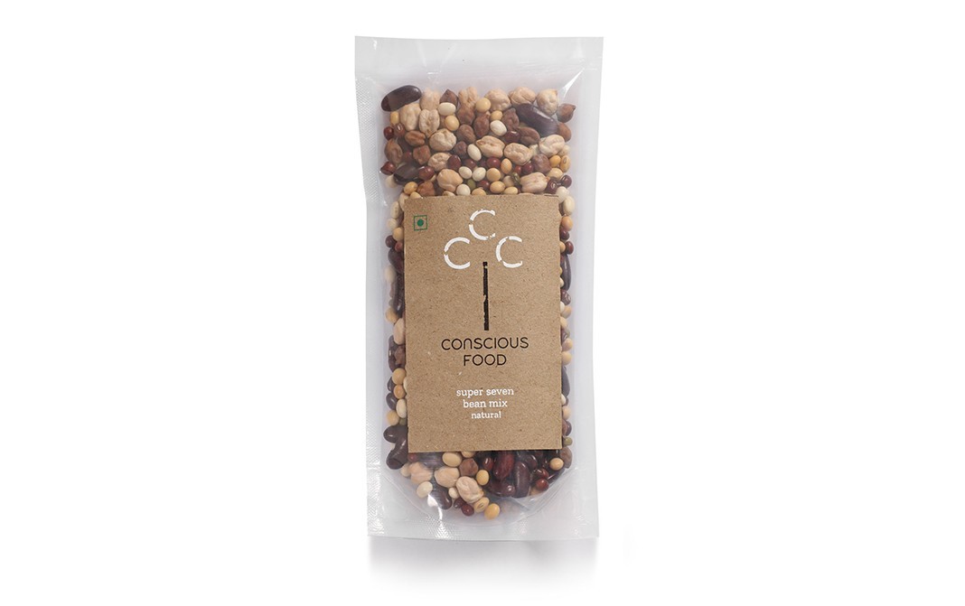 Conscious Food Super Seven Bean Mix Natural   Pack  200 grams